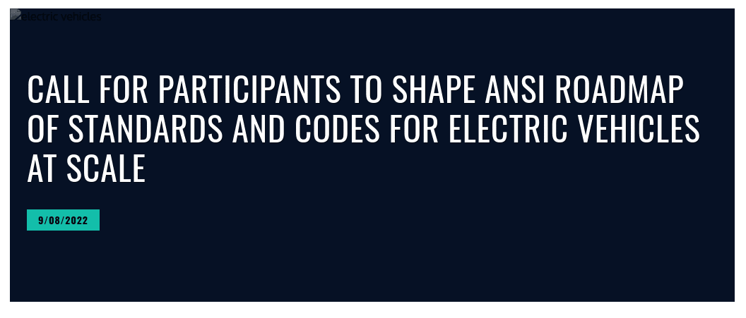 ev-charging-standards-ansi-roadmap-of-standards-and-codes