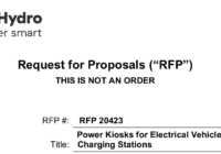 EV Charging Station RFP BC Hydro